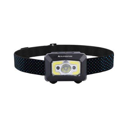 Čelovka Superfire X30 - 340 lm, USB, 5 režimů, 130 m