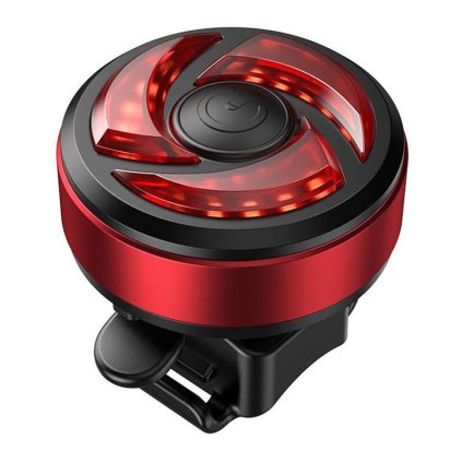 Zadní cyklistická lampička Superfire BTL02 - USB, 330 mAh, 3 režimy