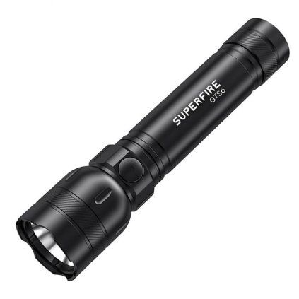 Svítilna Superfire GTS6 - 360 lm, USB-C, 7W, 5 režimů, 150 m