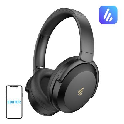 Bezdrátová sluchátka Edifier WH700NB Pro, ANC (černá)
