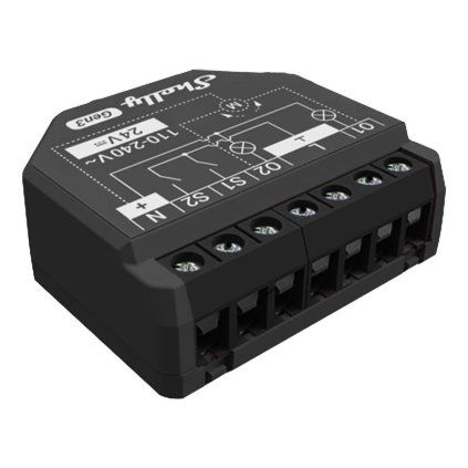 Shelly 2PM Gen3 2-channel Controller, WiFi/Bluetooth (energy measurement)