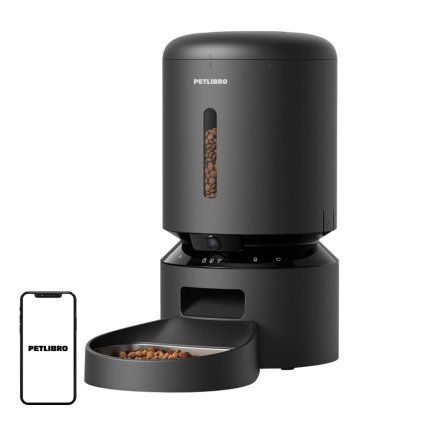 Dávkovač krmiva Petlibro Granary s kamerou, 5 l (černý)