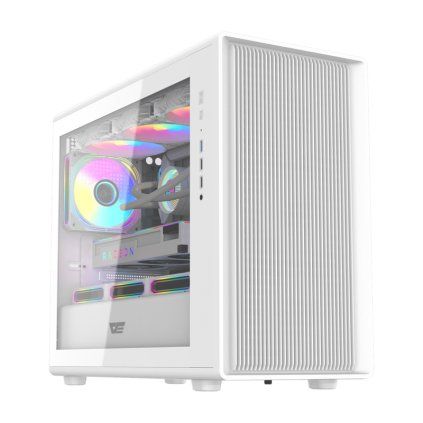 Počítačová skříň Darkflash DB460M (bílá)