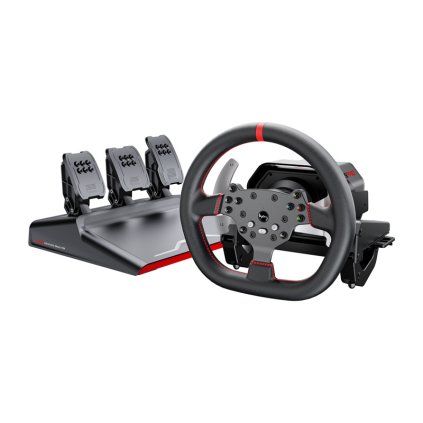 Herní sada PXN-V10 Pro - volant + pedály + montážní svorky (PC / PS4 / Xbox One / Xbox Series X S)