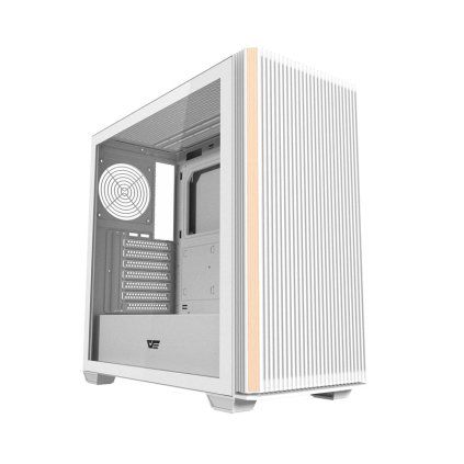 Počítačová skříň Darkflash DS900WS ATX bez ventilátorů (bílá)