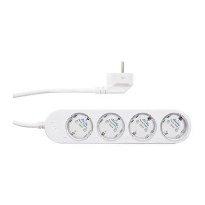 Chytrý 12A napájecí pásek Shelly 4 Gen4 Zigbee/Matter výkon pásek