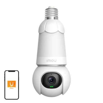 2v1 žárovka a 360° venkovní kamera WiFi IMOU žárovka Cam 5MP