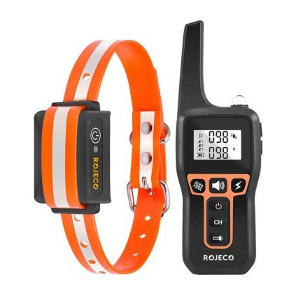 Elektrický obojek proti kůrovci Rojeco 1000m PD529 (oranžový)
