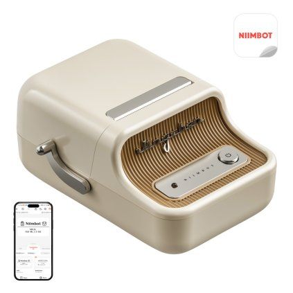 Přenosná tiskárna štítků Niimbot B21 Pro (bílá)