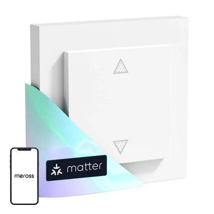 Meross MRS105MA-EU WiFi inteligentní roletový spínač (Matter)  Meross