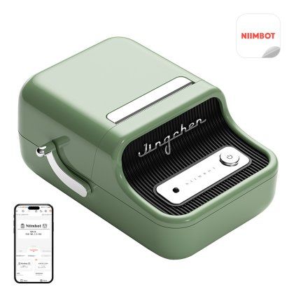 Přenosná tiskárna štítků Niimbot B21 Pro (zelená)  NIIMBOT