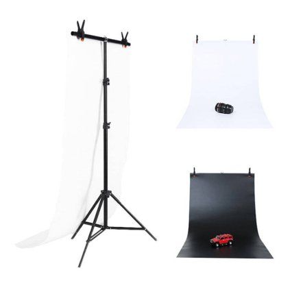 Podpěra pro pozadí ve fotoateliéru Puluz 70x200cm Pozadí 2 ks DCA0976  Puluz