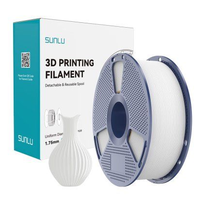 Filament Sunlu PLA Classic White 1KG 1.75mm  Sunlu