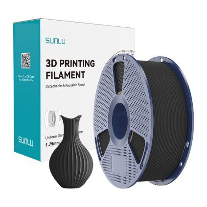 Filament Sunlu PLA Classic Black 1.75mm 1KG  Sunlu