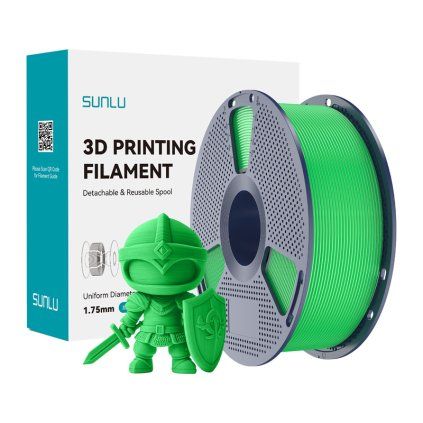 Filament Sunlu PLA+ (zelený)  Sunlu
