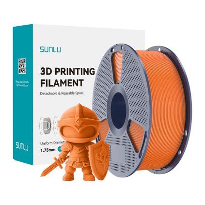 Filament Sunlu PLA+ (slunečně oranžová)  Sunlu