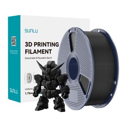 Filament Sunlu PLA+ 2.0 (černý)  Sunlu