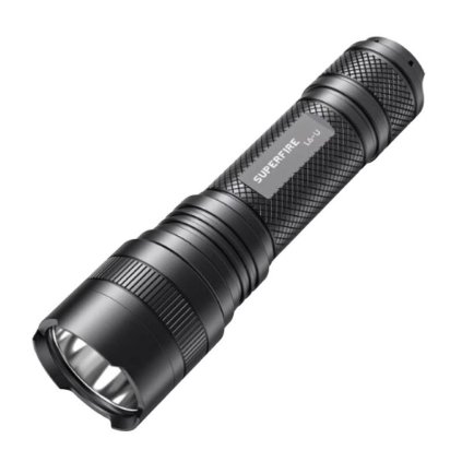 Svítilna Superfire L6-U – 1480 lm, 330 m, 5 režimů, 20W, USB-C  Superfire