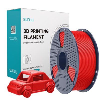 PETG filament Sunlu (červený)  Sunlu