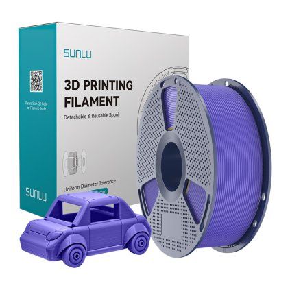 Filament Sunlu PETG (levandulově fialová)  Sunlu