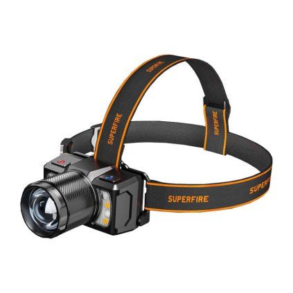 Světlomet Superfire HL25, 700 lm, USB-C  Superfire