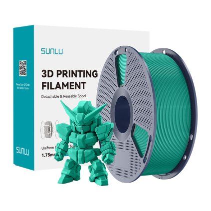 Filament Sunlu PLA+ 2.0 v barvě trávově zelené  Sunlu