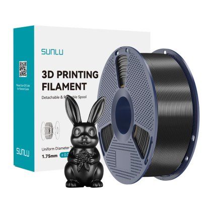Filament Sunlu PLA+ Silk (černý)  Sunlu