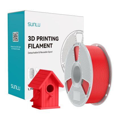 Filament Sunlu ASA (červený)  Sunlu