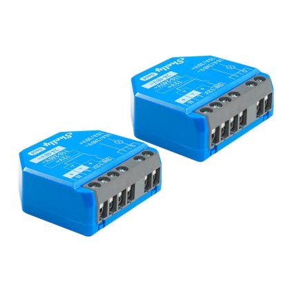 Sada 2 ovladačů Shelly 1 Gen4 s podporou Zigbee/Matter  Shelly