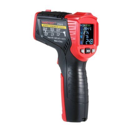 Digitální laserový pyrometr Habotest HT651D, měřič vlhkosti  Habotest
