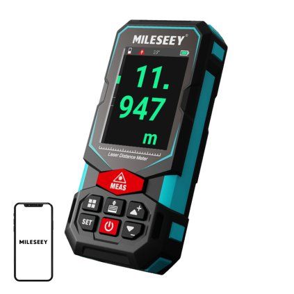 Laserový dálkoměr Mileseey S7 s displejem s dosahem 100 m  Mileseey