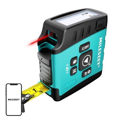 Laserový dálkoměr Mileseey DT20 s měřicím pásmem o délce 40 metrů  Mileseey