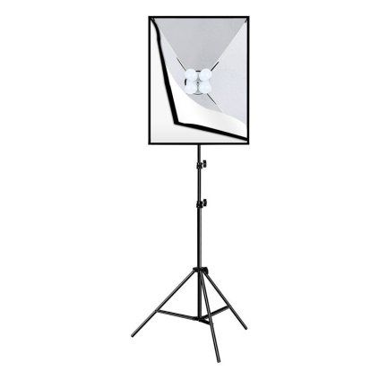 Studiová sada Puluz softbox 50x70cm, stativ, LED žárovka 4 ks PU5071EU  Puluz