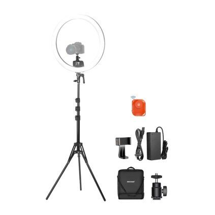 Sada Neewer SRP18C pro selfie o průměru 17 cm s kulatým LED osvětlením pro mobilní telefony  Neewer