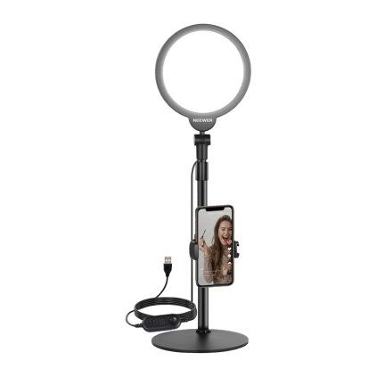 Sada Neewer R06 pro selfie s 18cm kulatým LED osvětlením pro mobilní telefony  Neewer