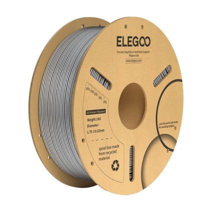 Filament ELEGOO PLA+ (hvězdně šedý)  ELEGOO