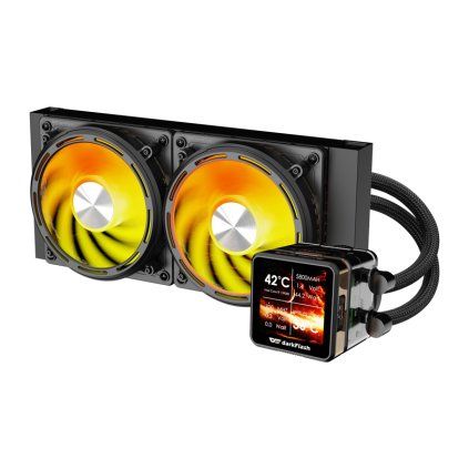 Vodní chlazení CPU DE240 (černé)  DarkFlash