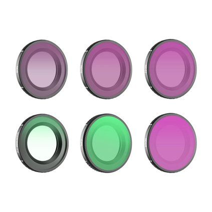 Sada 6 filtrů Sunnylife 1/4 Black Mist + CPL + ND8 + ND16 + ND32 + ND64 pro Osmo Nano  Sunnylife