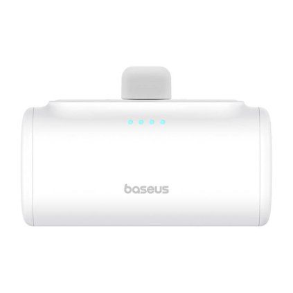 Baseus Compact 5000mAh powerbanka, 20W, USB-C (bílá).  Baseus