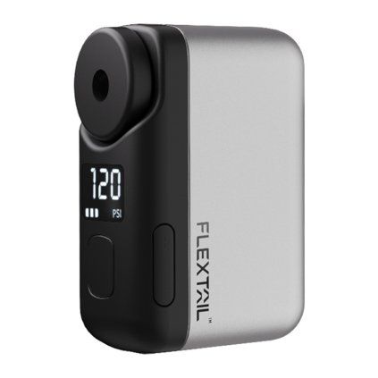 Flextail Tiny Bike Pump Pro – přenosná cyklistická pumpa (šedá)  Flextail
