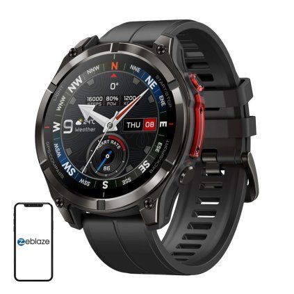 Chytré hodinky Zeblaze Stratos 4 Pro (černé)  Zeblaze