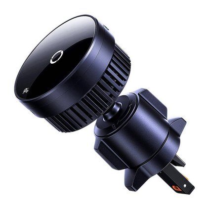 Držák do auta s indukční nabíječkou Baseus MagPro 15W Qi2.0 (černý)  Baseus