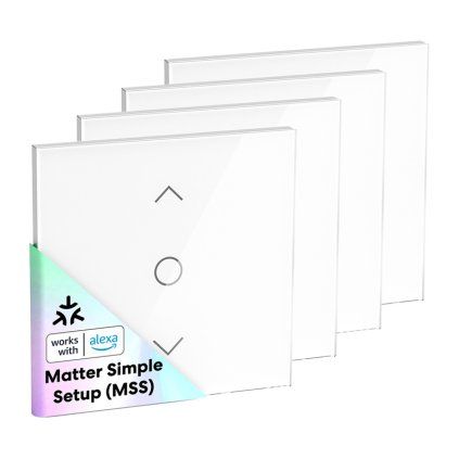 MEROSS MRS100MA(EU) – inteligentní Wi-Fi spínač pro rolety (Matter) (balení po 4 ks)  Meross