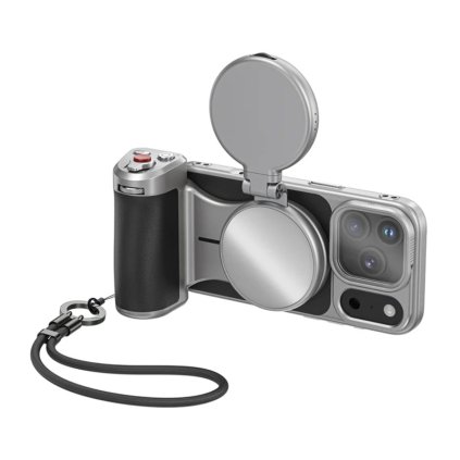 Držák Master Grip pro iPhone 17 Pro Max – sada „vše v jednom“ s osvětlením a UV filtrem  Telesin