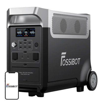 Nabíjecí stanice FOSSIBOT F3600 Pro 3600 W (černá)  FOSSIBOT