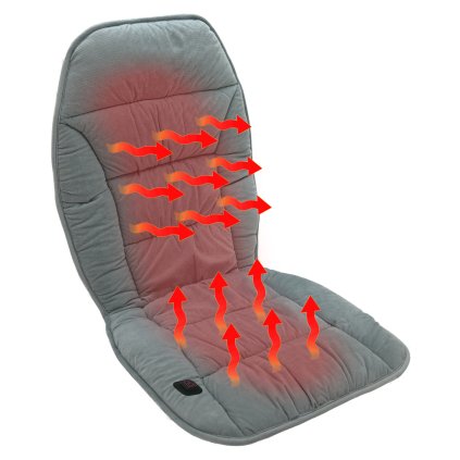 Potah sedadla vyhřívaný s termostatem USB PADDY MAX  Compass