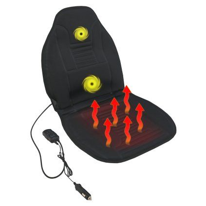 Potah sedadla vyhřívaný s masáží 12V TWIN  Compass