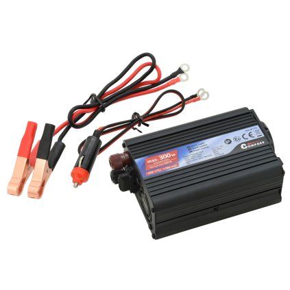 Měnič napětí 12/230V 300W + USB  Compass