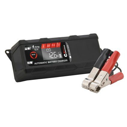 Nabíječka mikroprocesor 4Amp 12V PB/GEL/AGM/LiFePO4 LCD displej  Compass