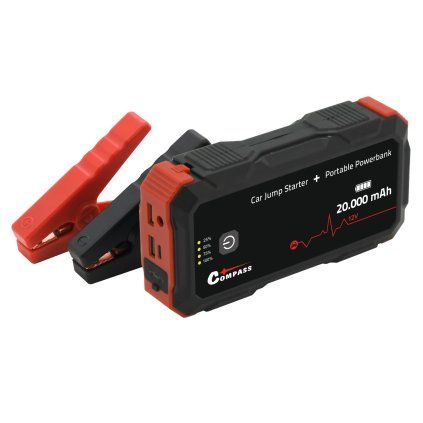Powerbanka s funkcí JUMP STARTER 20.000mAh 2000A  Compass